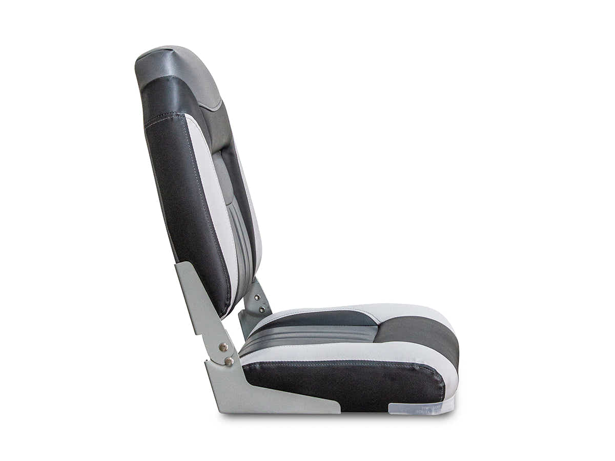 High-Back Boat Seat – Grey