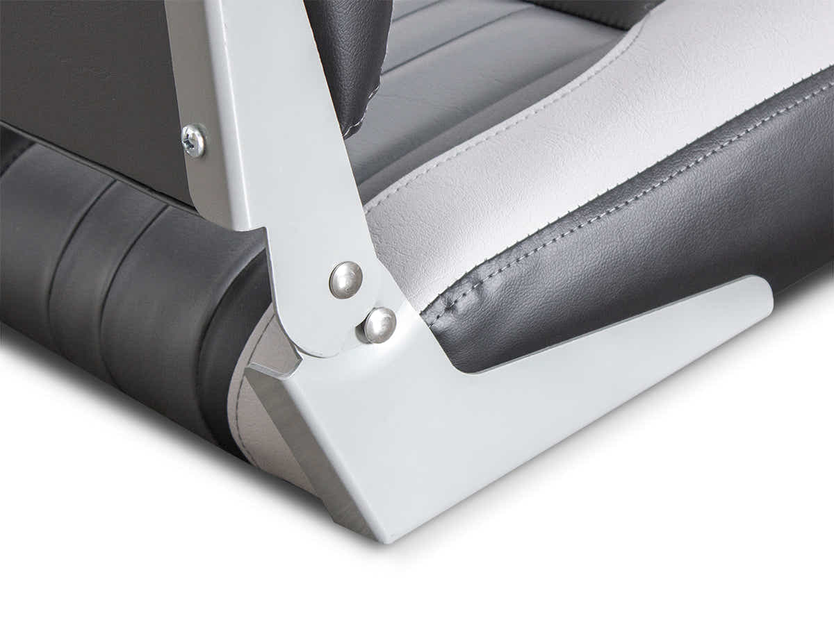 High-Back Boat Seat – Grey
