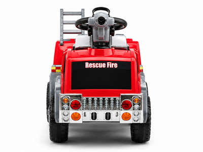 Kids Ride On Fire Truck With Water Gun - Red