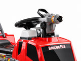 Kids Ride On Fire Truck With Water Gun - Red