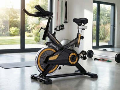 13kg Flywheel Exercise Spin Bike – Yellow