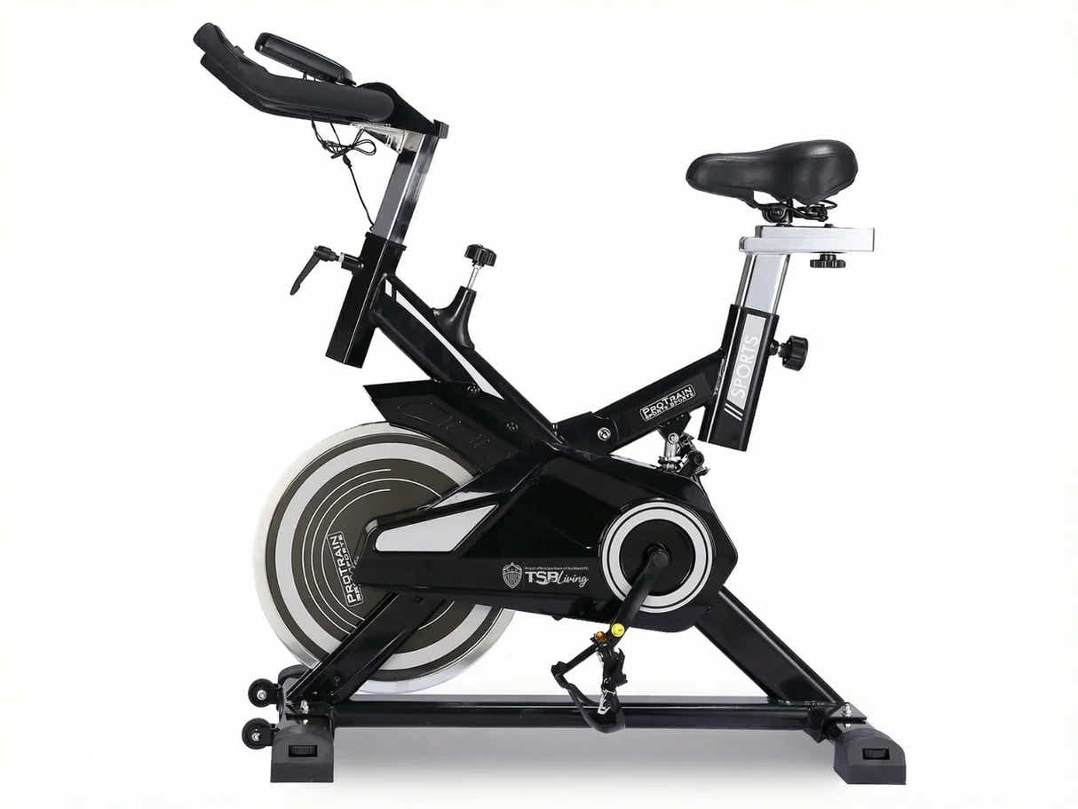 18kg Flywheel Exercise Spin Bike – Grey