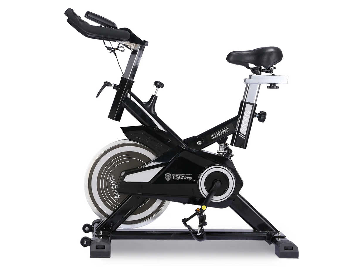 18kg Flywheel Exercise Spin Bike – Grey