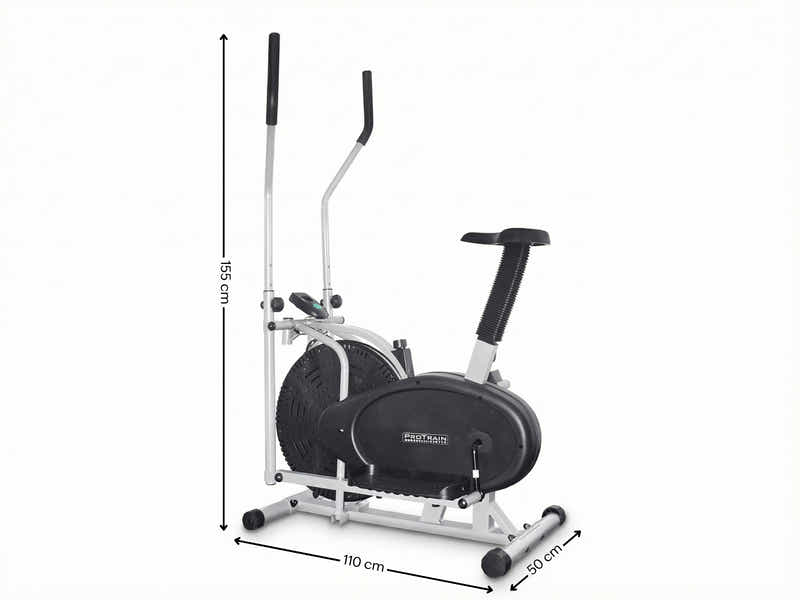 Elliptical Trainer With Saddle