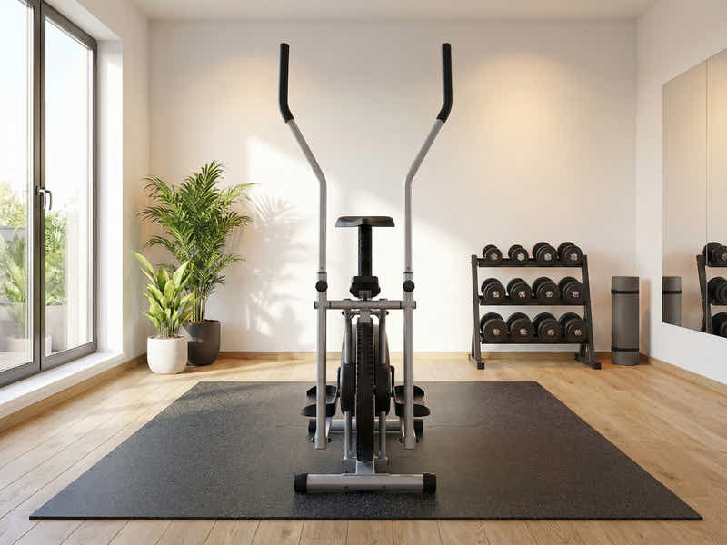 Elliptical Trainer With Saddle