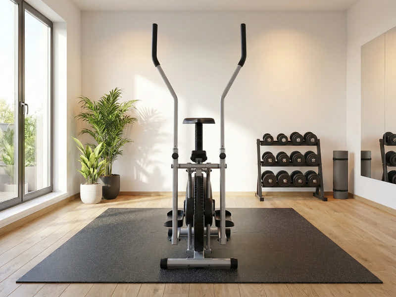 Elliptical Trainer With Saddle