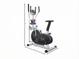 Elliptical Trainer With Dumbell
