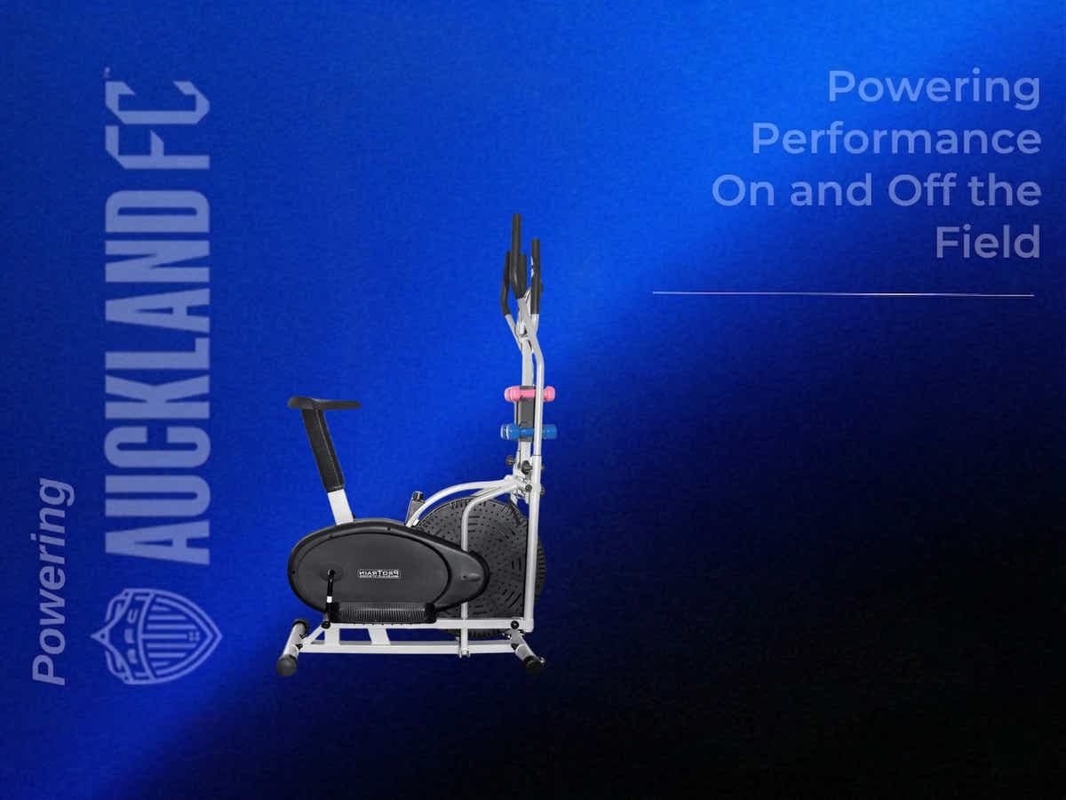Elliptical Trainer With Dumbell