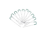 Galvanized Steel Artificial Grass Pins - 50 Pcs