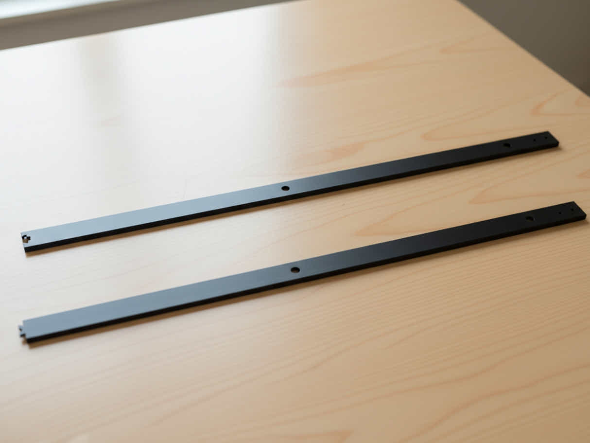 Barn Door Hardware Track 1m - Set of 2