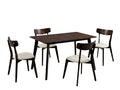 Fiesta Dining Table Wenge - 120 cm & Iora Dining Chair Wenge - Set of 4