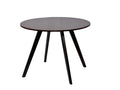 Hexa Round Dining Table Wenge - 100 cm