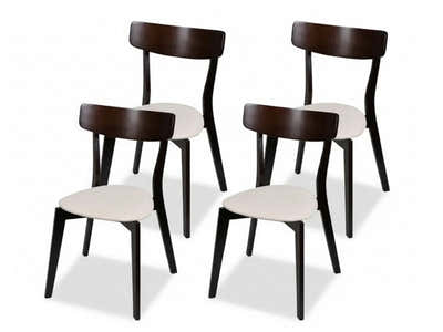 Iora Dining Chair Wenge - Set of 4