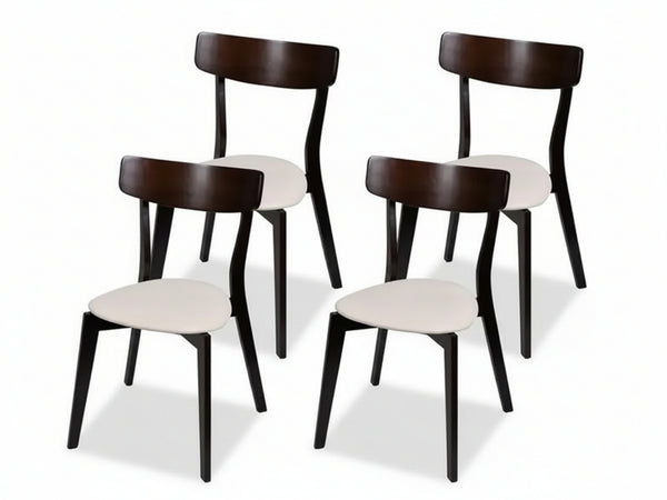 Iora Dining Chairs Wenge | Set of 4 | TSB Living NZ