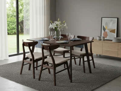 Fiesta Dining Chair Wenge - Set of 4