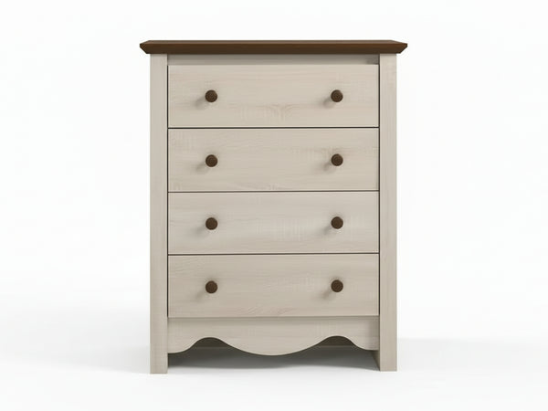 Walden 4-Drawers Tallboy | Wooden Storage Chest | TSB Living NZ