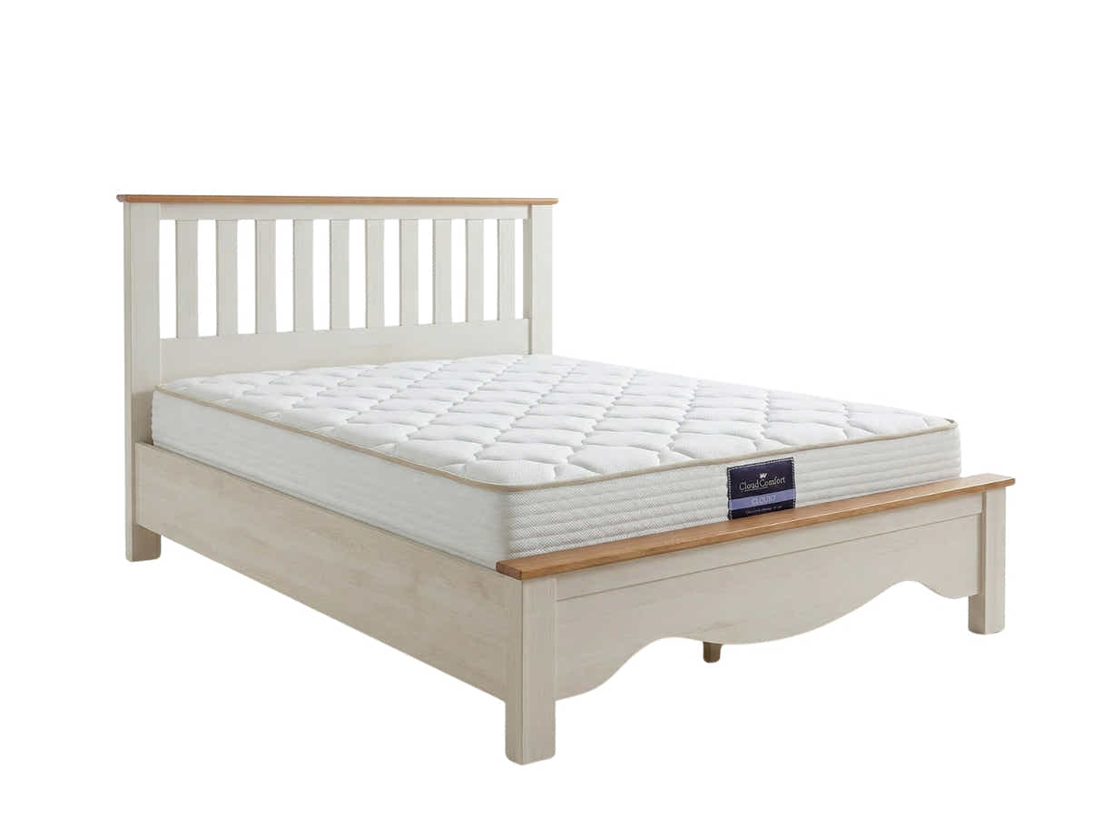 Walden Bed Frame & PIL20 Mattress with Pillows - Queen