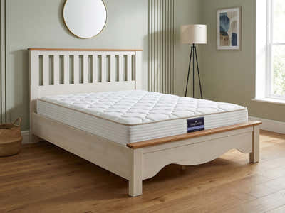 Walden Bed Frame & PIL20 Mattress with Pillows - Queen