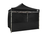 Heavy-Duty Gazebo 3m x 3m - Black