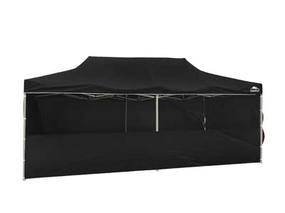 DS Heavy-Duty Gazebo 3m x 6m - Black
