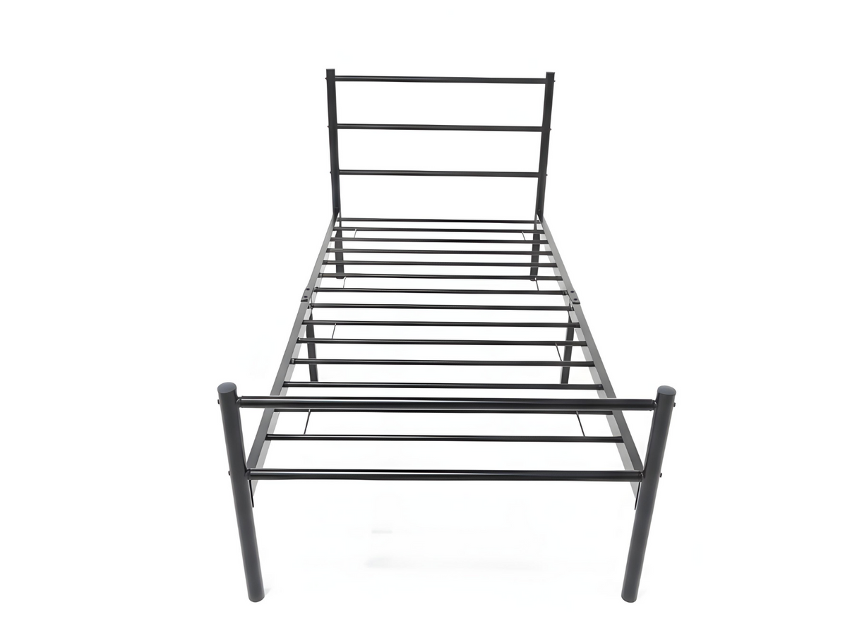 DS Sol Metal Bed Frame Black - Single
