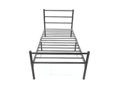 Sol Metal Bed Frame Black - Single