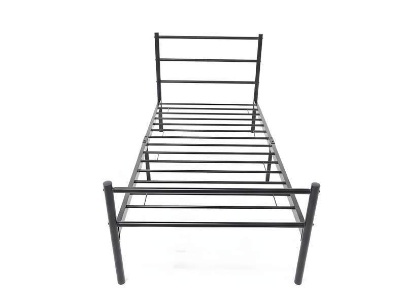 Sol Metal Bed Frame Black - Single