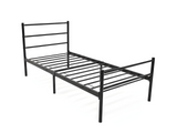 Sol Metal Bed Frame Black - Single