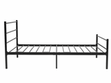 Sol Metal Bed Frame Black - Single
