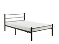 Sol Metal Bed Frame Black & Bon15 Mattress - King Single