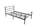 Sol Metal Bed Frame Black - King Single