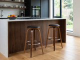DS Swivel Bar Stool Black - Set of 2