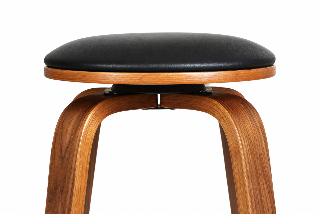 DS Swivel Bar Stool Black - Set of 2