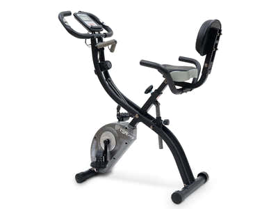 X-Bike Folding Recumbent Exercise Bike With Rope
