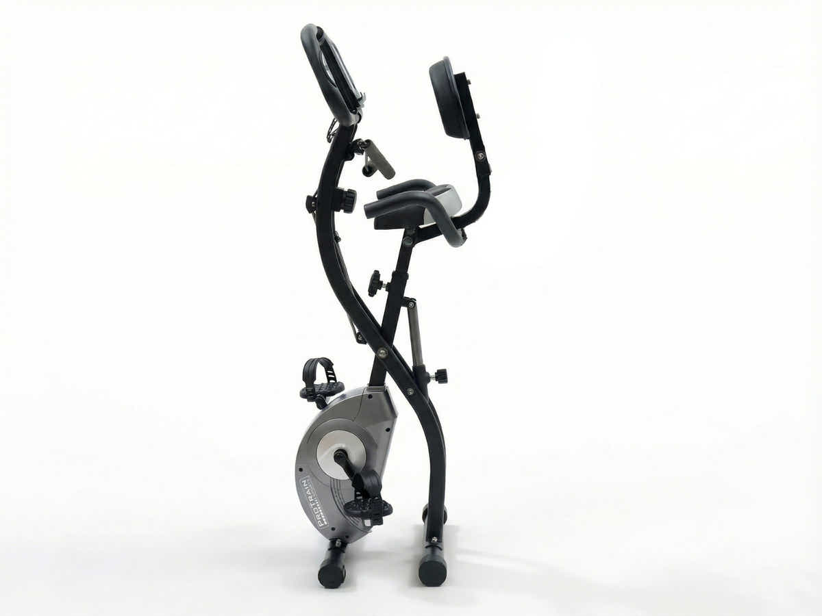 X-Bike Folding Recumbent Exercise Bike With Rope