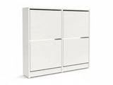 Enkel 4-Drawer Shoe Rack - White