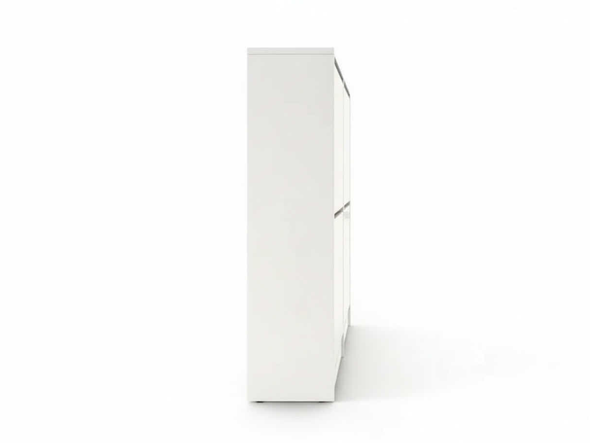 Enkel 4-Drawer Shoe Rack - White