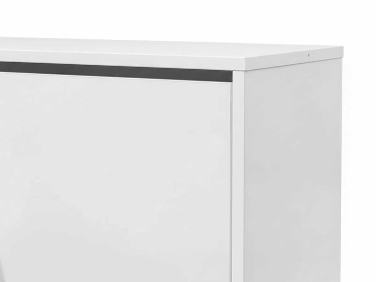 Enkel 4-Drawer Shoe Rack - White