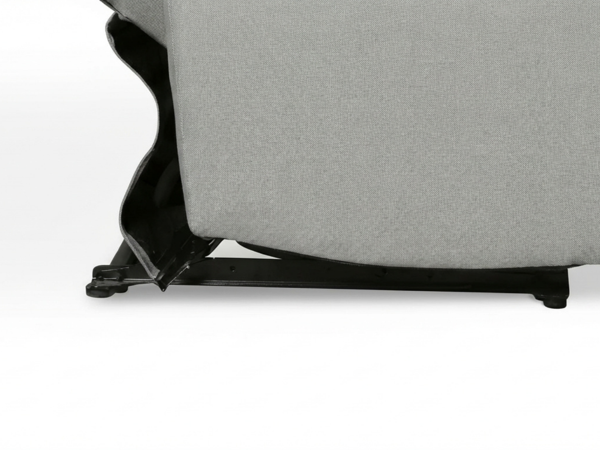 Linen Recliner Chair - Grey