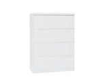 Tiko 5-Drawer Tallboy - White