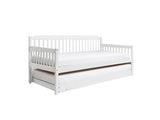 Karlan Daybed with Trundle - White