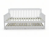 Karlan Daybed with Trundle - White