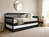 Karlan Daybed with Trundle - Black