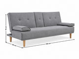 Cuppa Sofa Bed - Grey