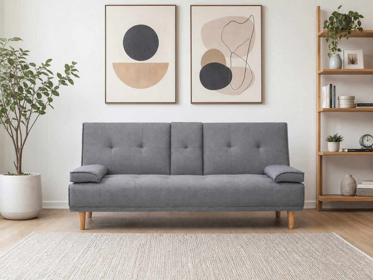 Cuppa Sofa Bed - Grey