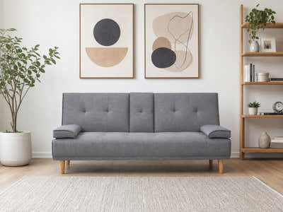 Cuppa Sofa Bed - Grey