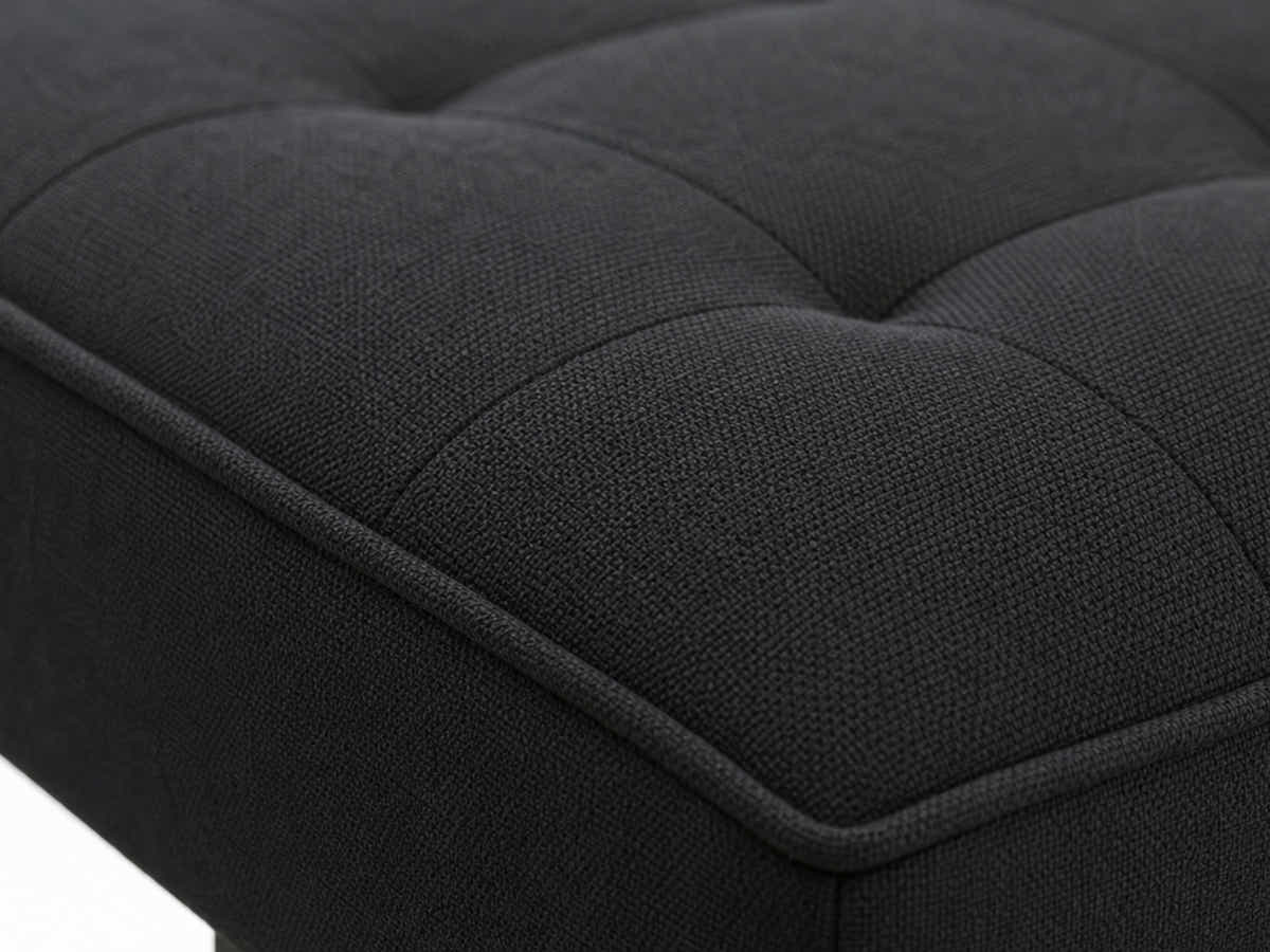 Boston Sofa Bed Chaise - Black