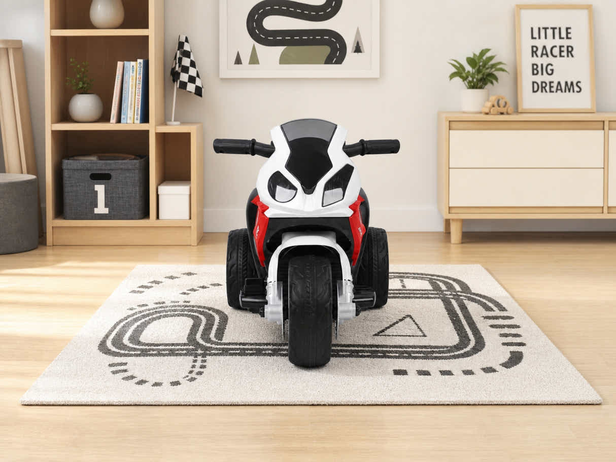Kids Ride On Motorbike Licensed BMW - Red