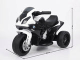 Kids Ride On Motorbike Licensed BMW - Black