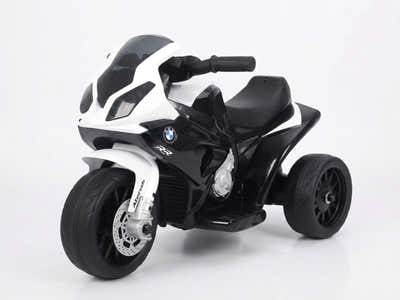 Kids Ride On Motorbike Licensed BMW - Black
